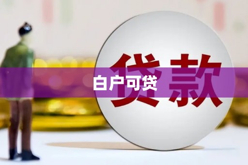 南丹白户可贷