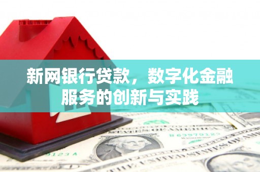 南丹新网银行贷款，数字化金融服务的创新与实践