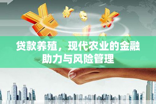 南丹贷款养殖，现代农业的金融助力与风险管理