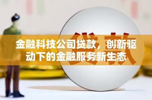 南丹金融科技公司贷款，创新驱动下的金融服务新生态