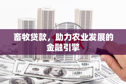 南丹畜牧贷款，助力农业发展的金融引擎