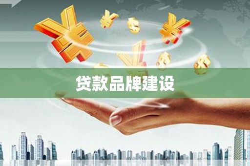 南丹贷款品牌建设