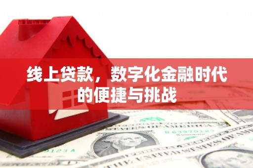 南丹线上贷款，数字化金融时代的便捷与挑战