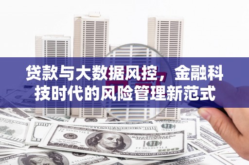 南丹贷款与大数据风控，金融科技时代的风险管理新范式
