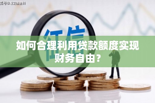 南丹如何合理利用贷款额度实现财务自由？