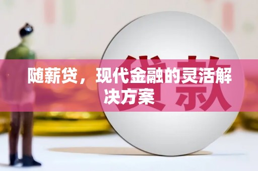 南丹随薪贷，现代金融的灵活解决方案
