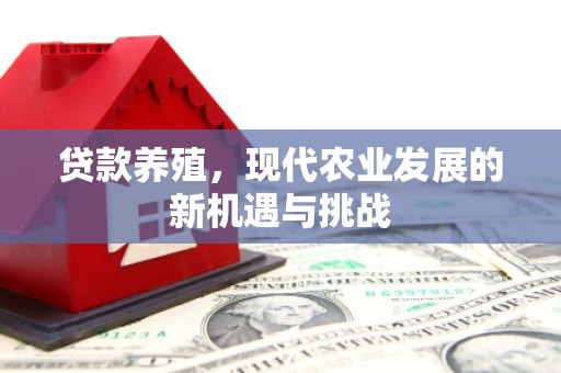 南丹贷款养殖，现代农业发展的新机遇与挑战