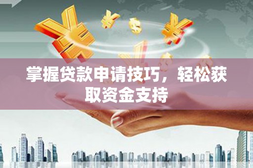 南丹掌握贷款申请技巧，轻松获取资金支持