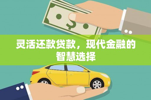 南丹灵活还款贷款，现代金融的智慧选择
