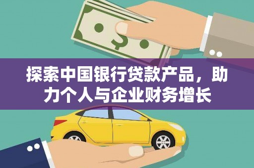 南丹探索中国银行贷款产品，助力个人与企业财务增长