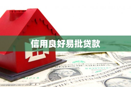 南丹信用良好易批贷款