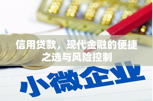 南丹信用贷款，现代金融的便捷之选与风险控制