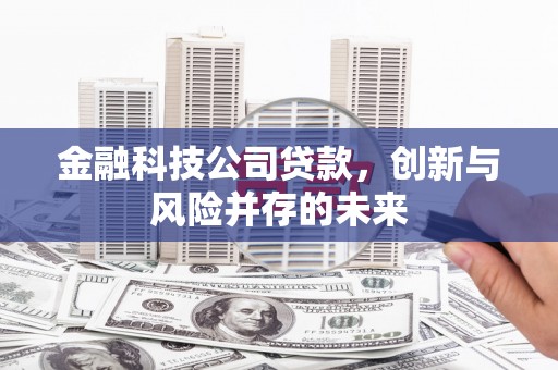 南丹金融科技公司贷款，创新与风险并存的未来