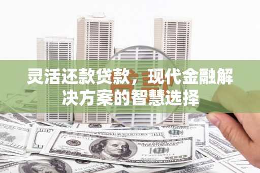 南丹灵活还款贷款，现代金融解决方案的智慧选择