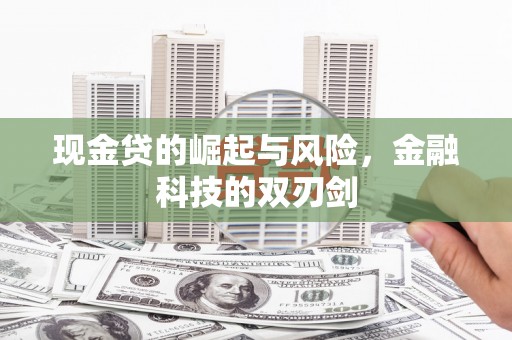 南丹现金贷的崛起与风险，金融科技的双刃剑
