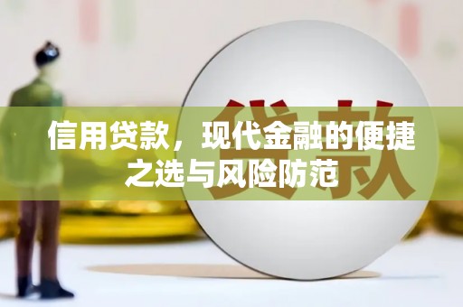 南丹信用贷款，现代金融的便捷之选与风险防范