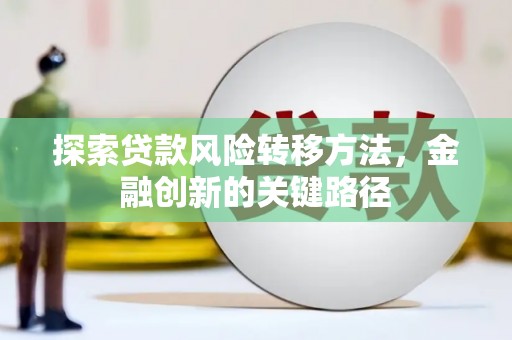 南丹探索贷款风险转移方法，金融创新的关键路径