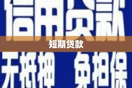 南丹短期贷款