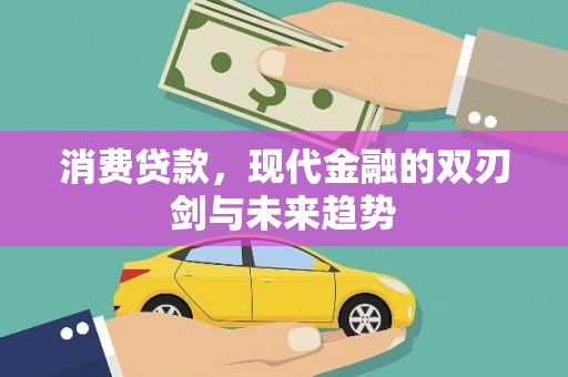 南丹消费贷款，现代金融的双刃剑与未来趋势