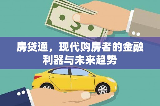 南丹房贷通，现代购房者的金融利器与未来趋势