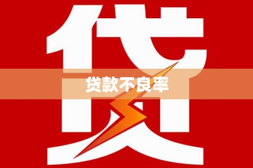 南丹贷款不良率