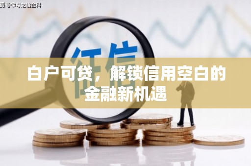 南丹白户可贷，解锁信用空白的金融新机遇
