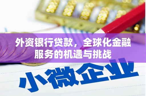 南丹外资银行贷款，全球化金融服务的机遇与挑战