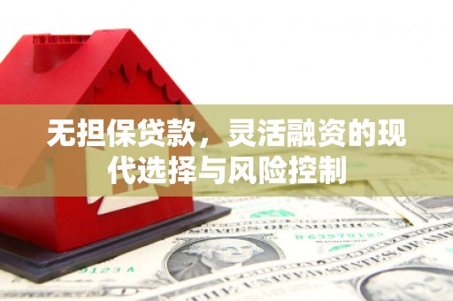 南丹无担保贷款，灵活融资的现代选择与风险控制