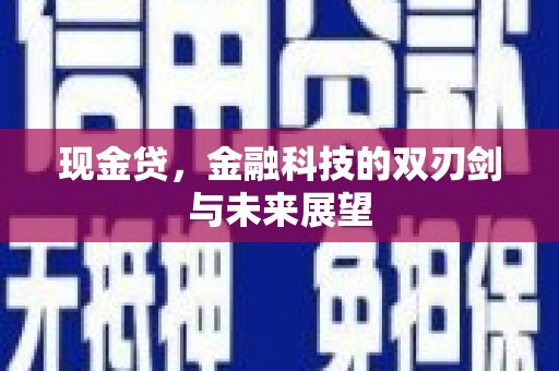 南丹现金贷，金融科技的双刃剑与未来展望