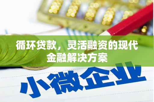 南丹循环贷款，灵活融资的现代金融解决方案
