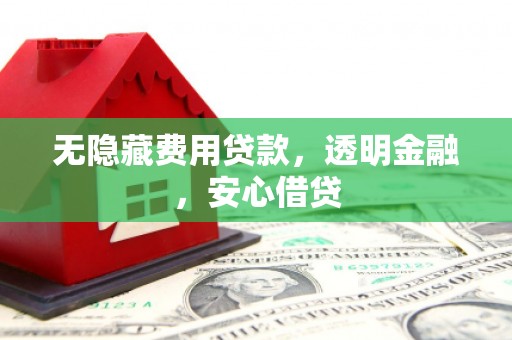 南丹无隐藏费用贷款，透明金融，安心借贷