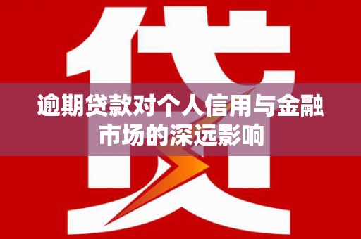 南丹逾期贷款对个人信用与金融市场的深远影响