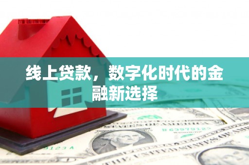 南丹线上贷款，数字化时代的金融新选择