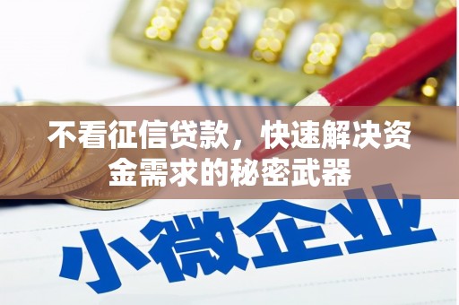 南丹不看征信贷款，快速解决资金需求的秘密武器