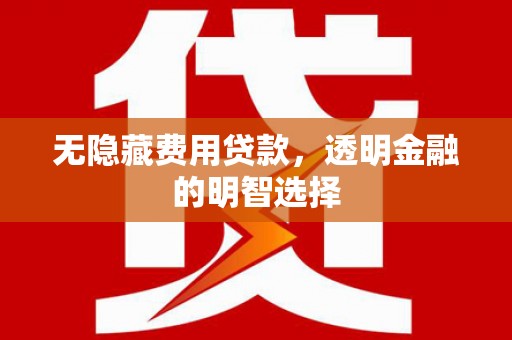南丹无隐藏费用贷款，透明金融的明智选择