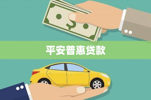 南丹平安普惠贷款