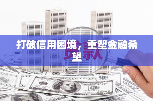 南丹打破信用困境，重塑金融希望