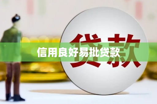 南丹信用良好易批贷款