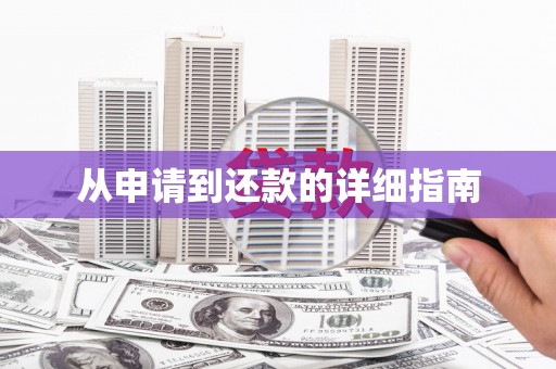 南丹从申请到还款的详细指南