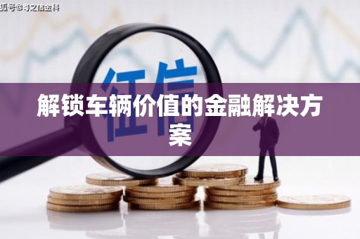 南丹解锁车辆价值的金融解决方案