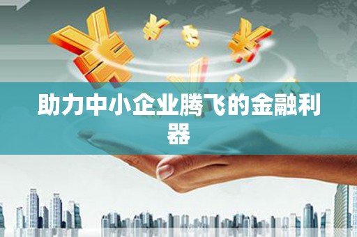 南丹助力中小企业腾飞的金融利器