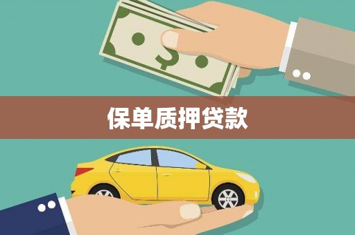 南丹保单质押贷款